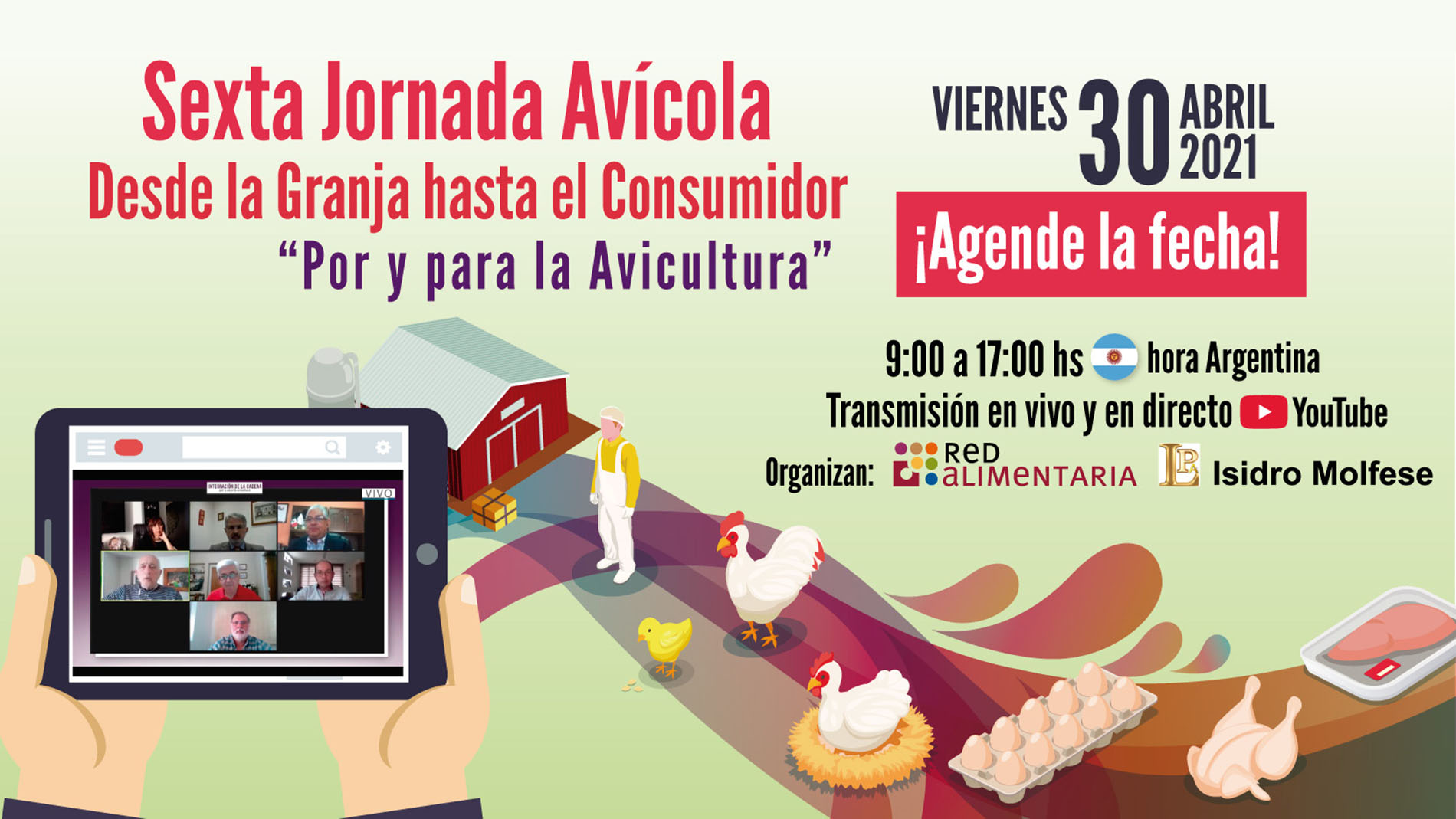 #TecnoFidtaConecta, Red Alimentaria Jornada Avícola