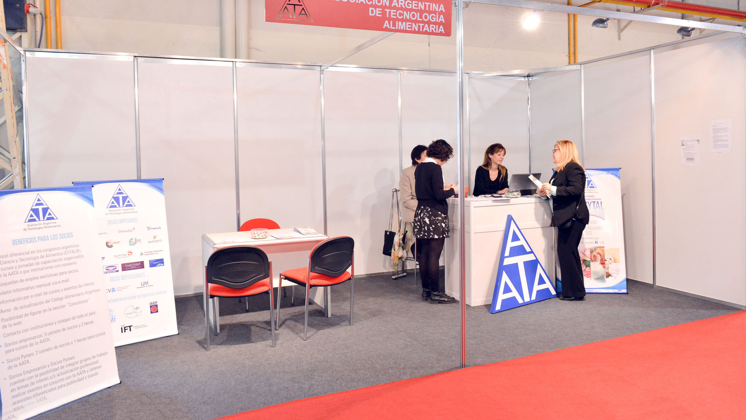 Stand of AATA in Tecno Fidta